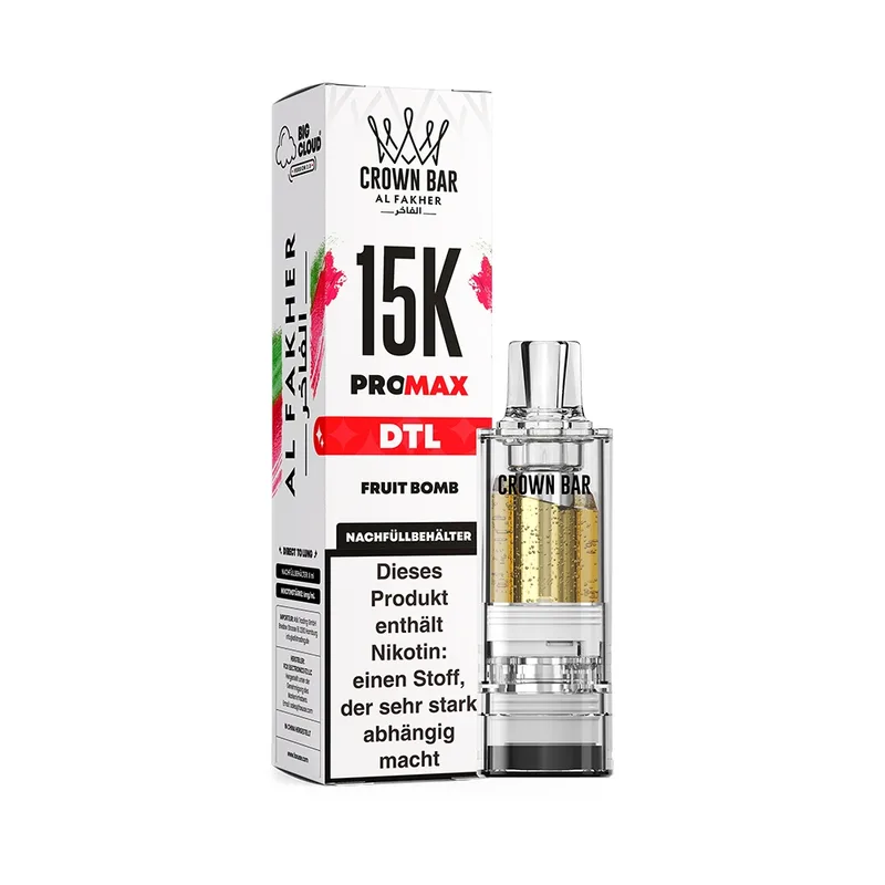 Al Fakher 15K V2 Pod 8ml – Fruit Bomb – Produktabbildung