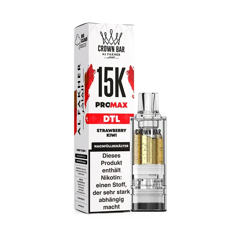 Al Fakher 15K V2 Pod 8ml – Strawberry Kiwi – Produktabbildung