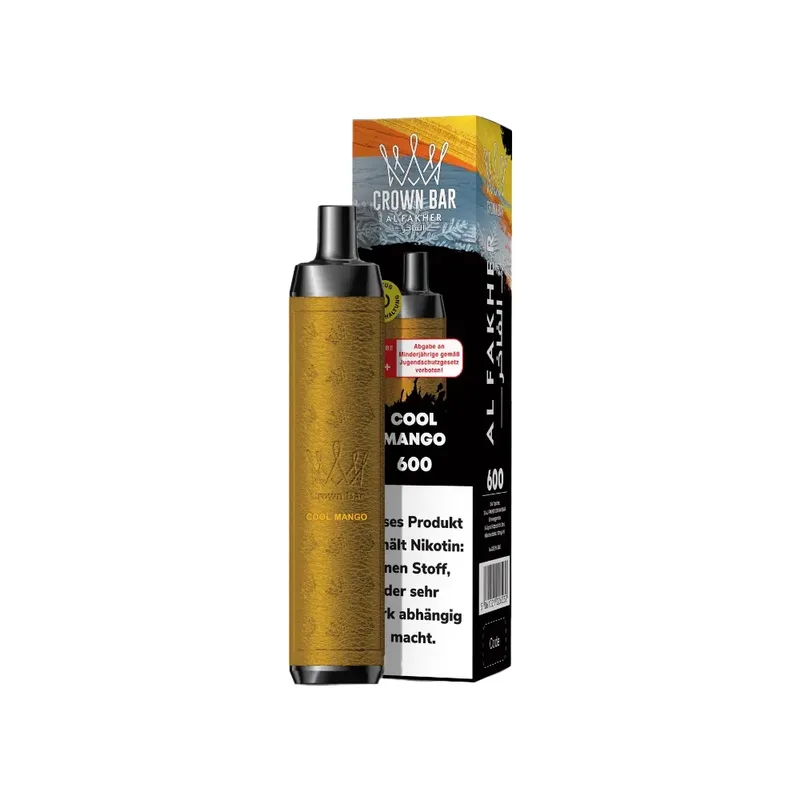 Al Fakher Crown Bar 600 - Cool Mango – Produktabbildung