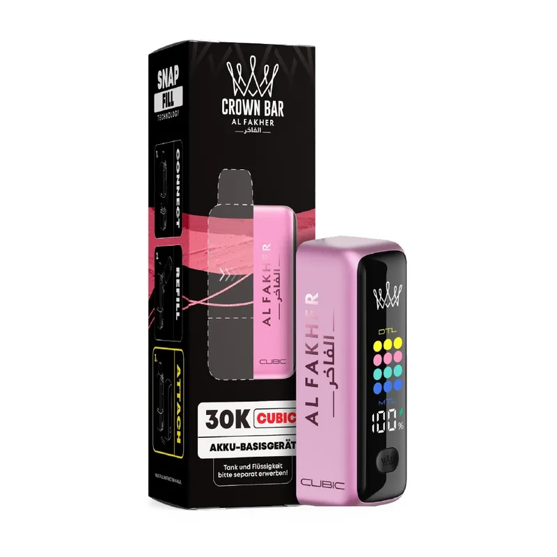 Al Fakher Cubic Basisgerät - Hot Pink – Produktabbildung