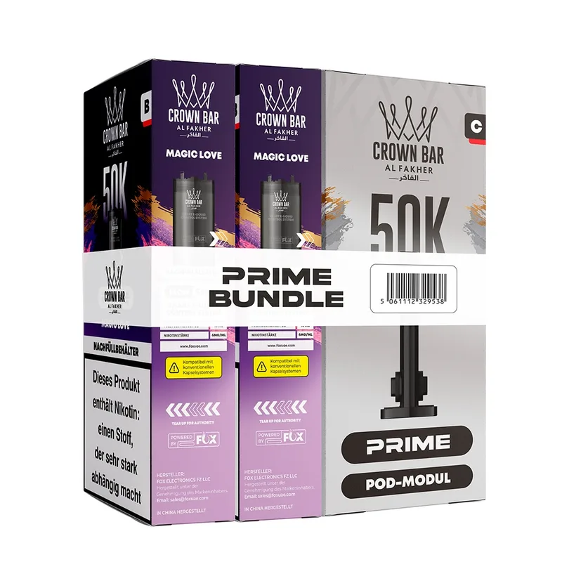 Al Fakher Hypermax Prime 50K (2er Pods + Coil) - Magic Love – Produktabbildung