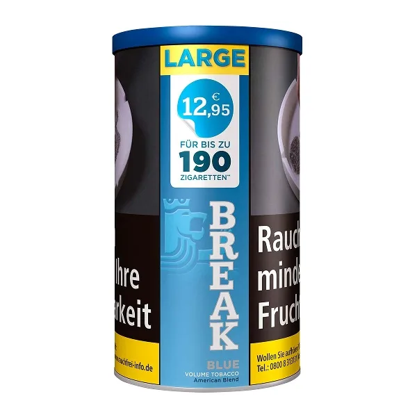 BREAK Blue Volumentabak – Produktabbildung