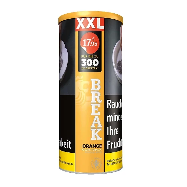 BREAK Orange Volumentabak – Produktabbildung