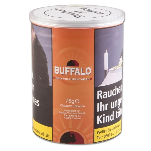 BUFFALO Red Volumen Tabak – Produktabbildung
