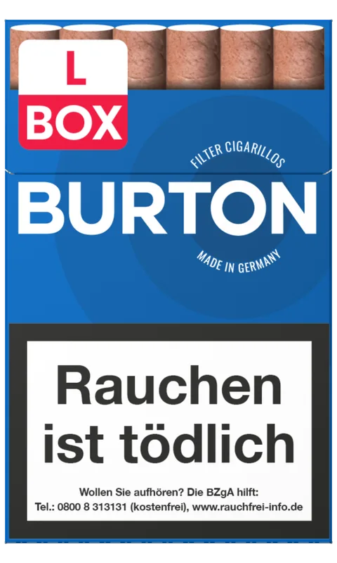 BURTON Blue Naturdeckblatt L-Box (10) – Produktabbildung