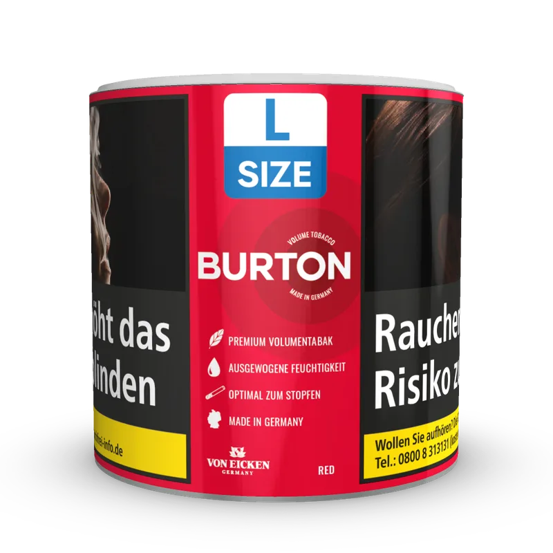 BURTON Volumen Tabak Red L-Size – Produktabbildung