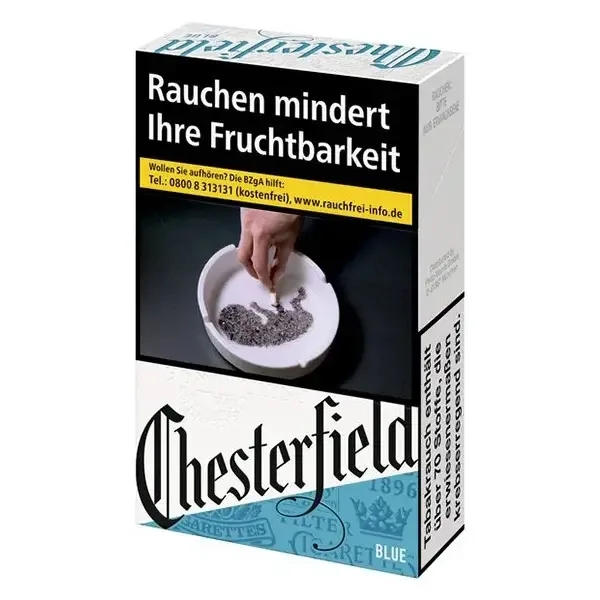 CHESTERFIELD Blue 4XL-Box (5x38) – Produktabbildung