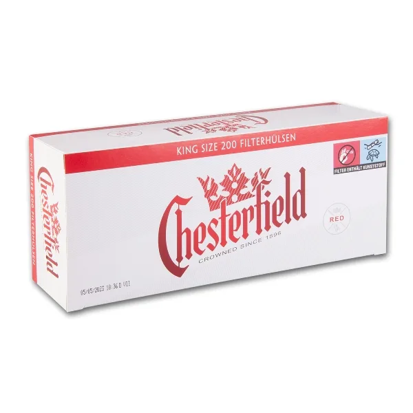 CHESTERFIELD Hülsen (5) 200 Stück Packung – Produktabbildung