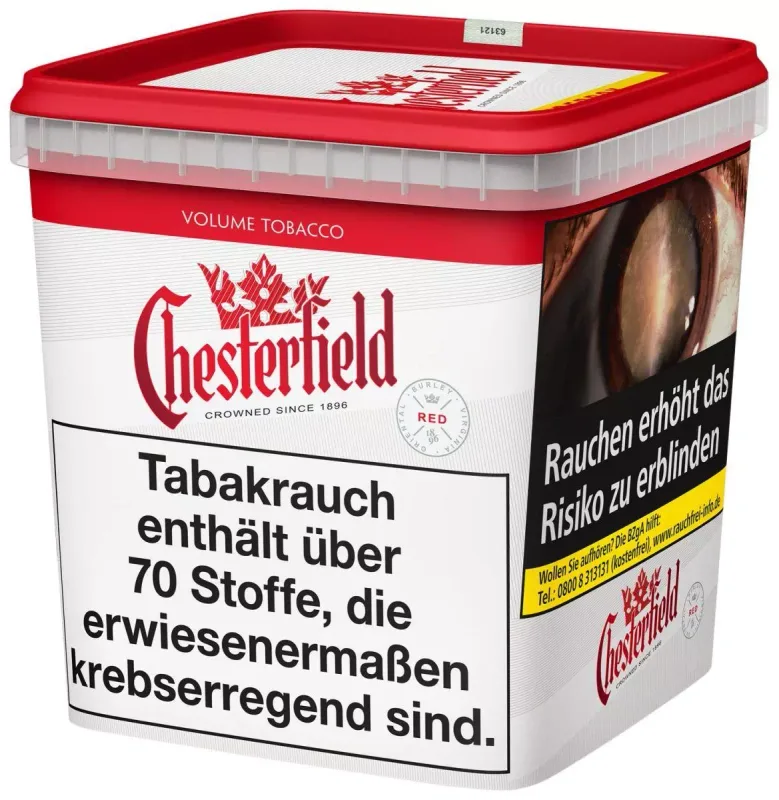 CHESTERFIELD Volume Tobacco Red BIG – Produktabbildung