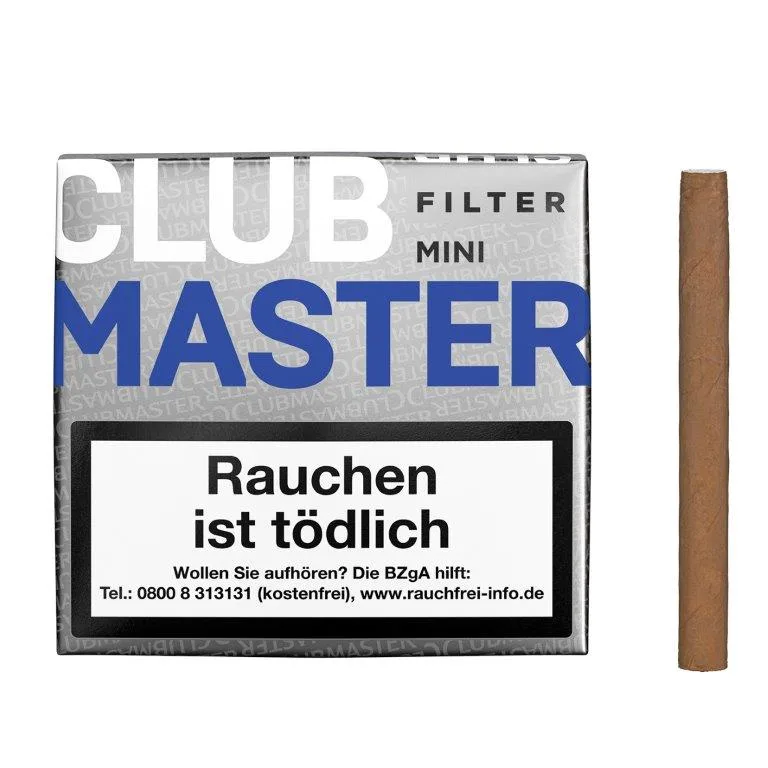 CLUBMASTER Mini Filter Blue – Produktabbildung
