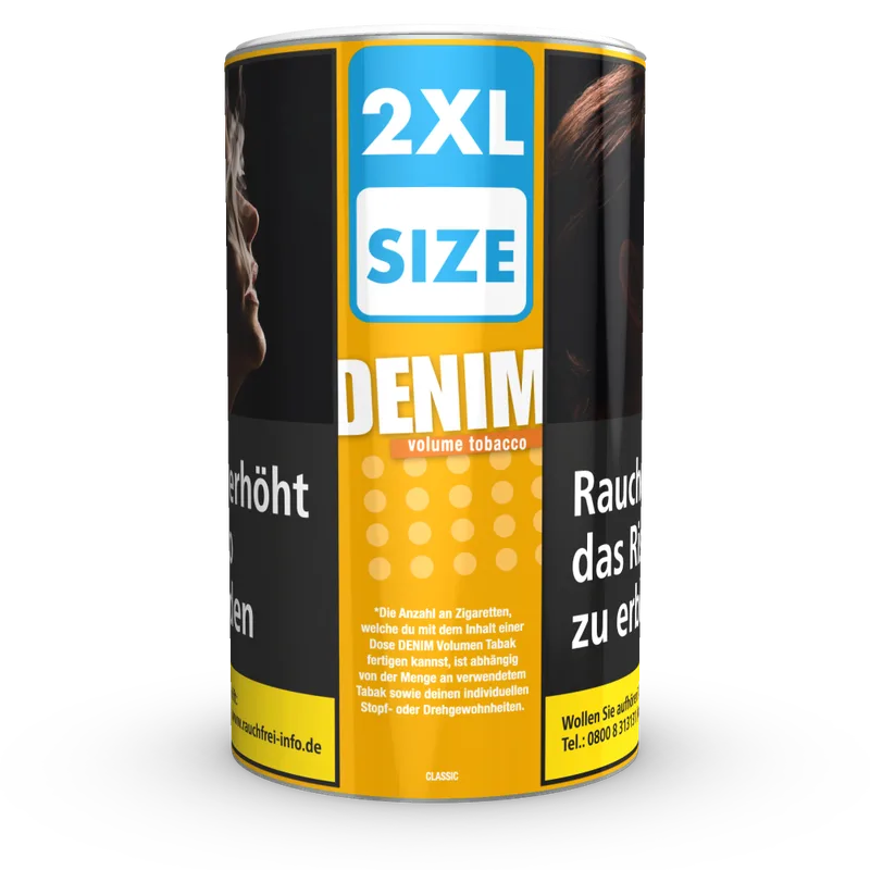 Denim Volumentabak XXL-Size – Produktabbildung