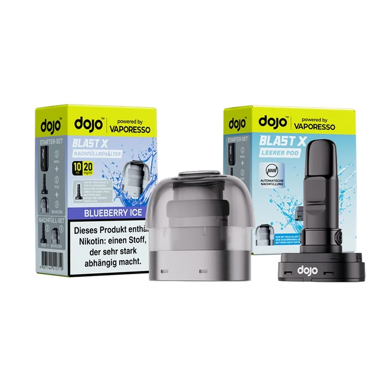Dojo Blast X Leerpod + Pod - Blueberry Ice – Produktabbildung