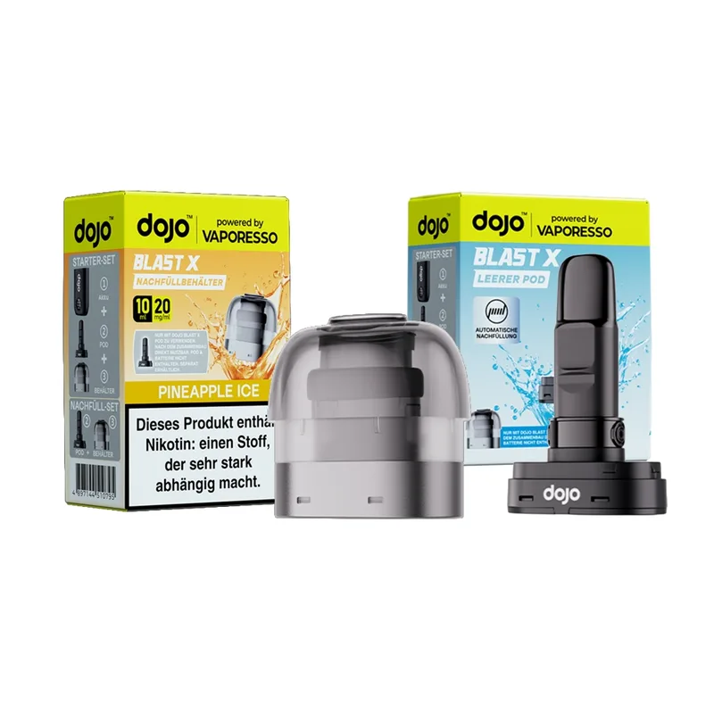 Dojo Blast X Leerpod + Pod - Pineapple Ice – Produktabbildung