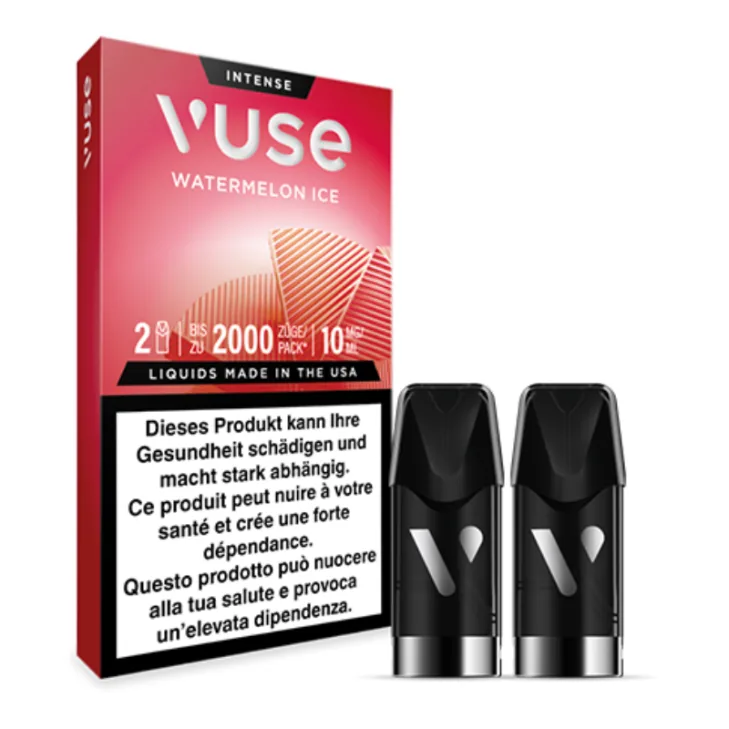E-Kartusche VUSE Pod Watermelon Ice 20mg 2 Caps – Produktabbildung