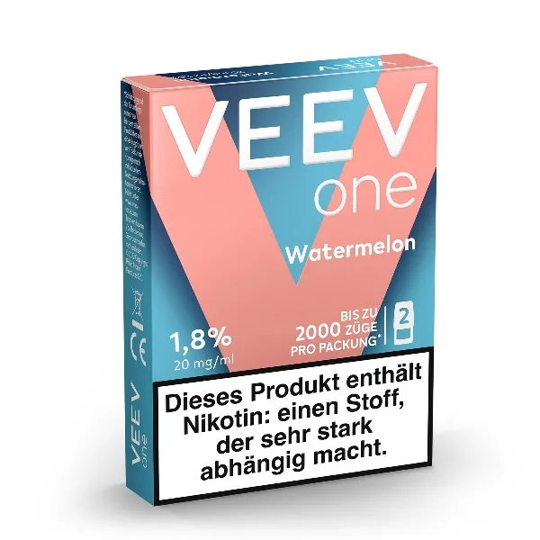 E-Liquidpod VEEV ONE Watermelon 20mg 2 Pods – Produktabbildung