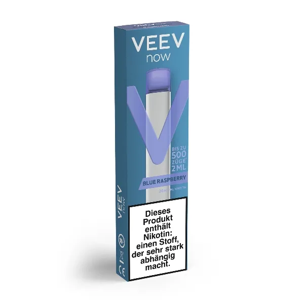 E-Zigarette VEEV NOW ULTRA Einweg Blue Raspberry 20mg – Produktabbildung