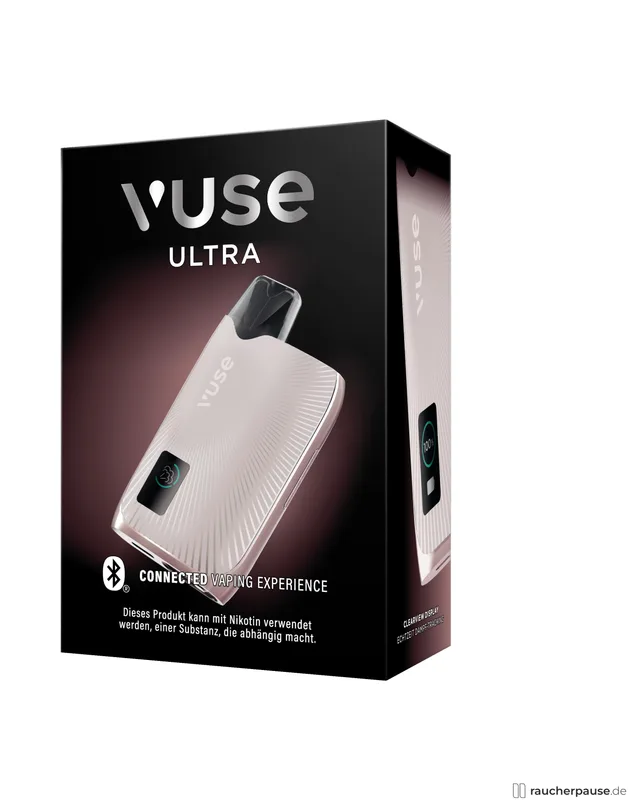 E-Zigarette VUSE Ultra Device Kit Pearl Rose – Produktabbildung