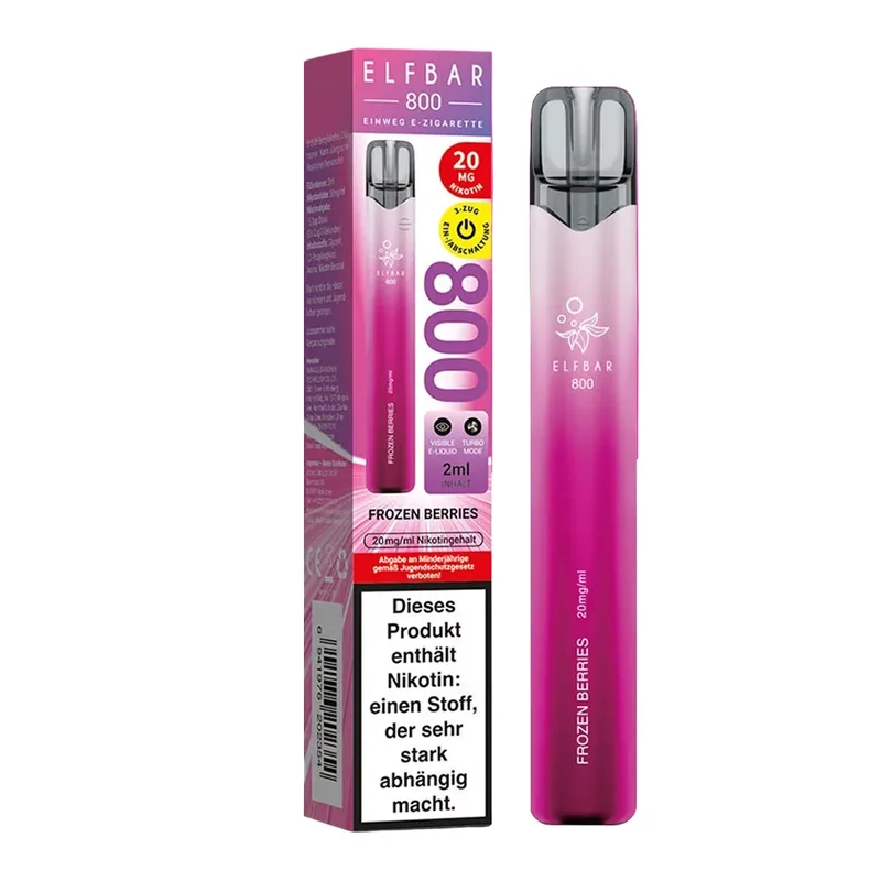 Elfbar 800 Einweg E-Shisha 20mg - Frozen Berries – Produktabbildung