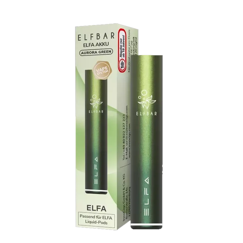 Elfbar ELFA Basisgerät - Aurora Green – Produktabbildung