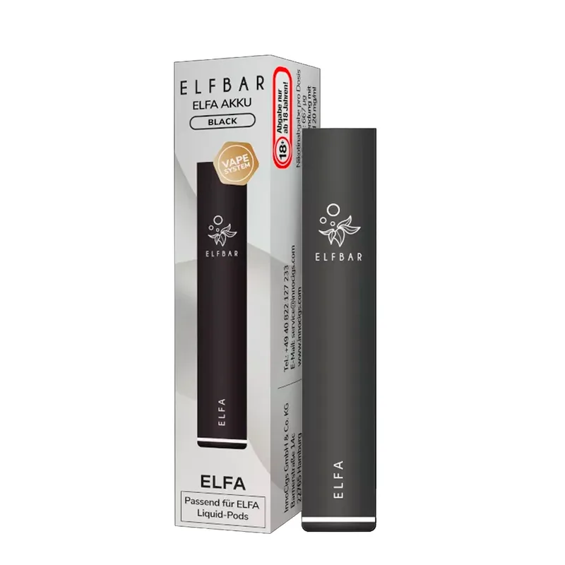 Elfbar ELFA Basisgerät - Black – Produktabbildung