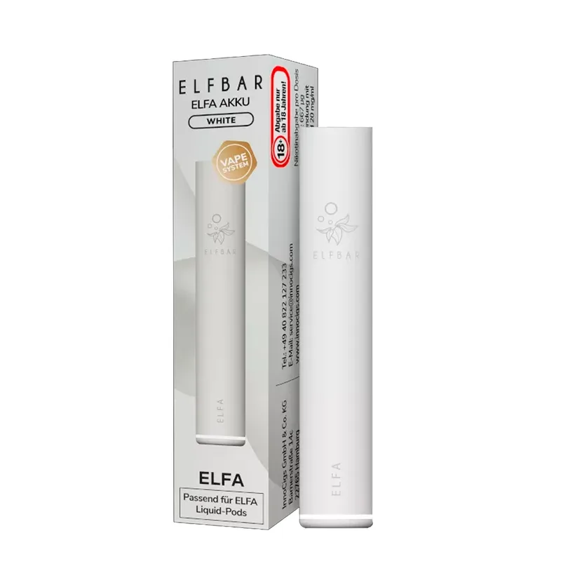 Elfbar ELFA Basisgerät - White – Produktabbildung