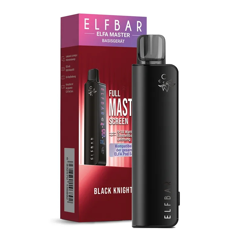 Elfbar ELFA Master Basisgerät - Black Knight – Produktabbildung