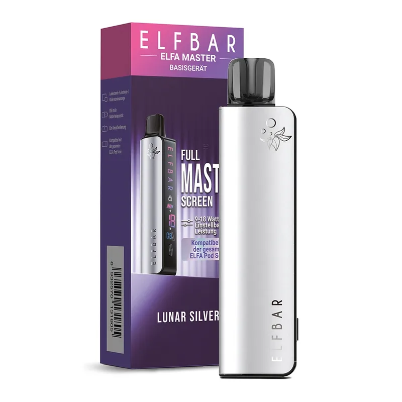 Elfbar ELFA Master Basisgerät - Lunar Silver – Produktabbildung