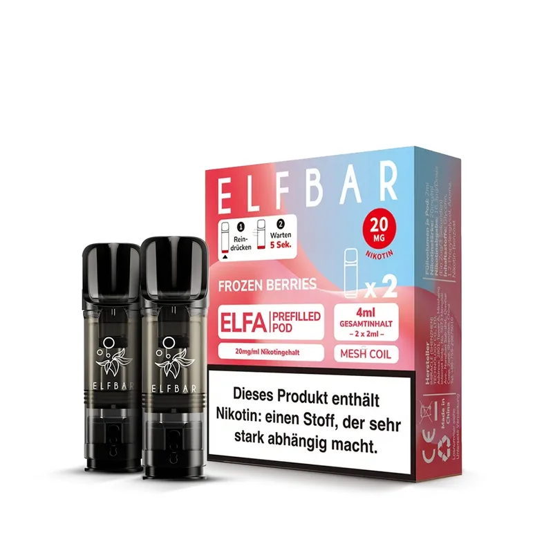 Elfbar ELFA POD (2stk) - Frozen Berries 20mg – Produktabbildung