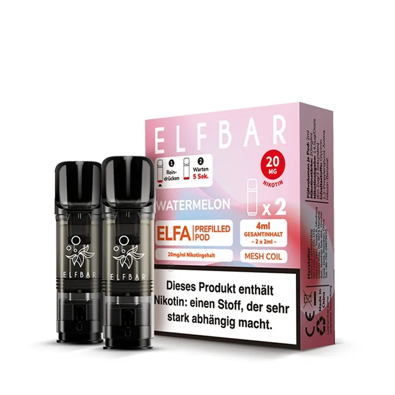 Elfbar ELFA POD (2stk) - Watermelon 20mg – Produktabbildung