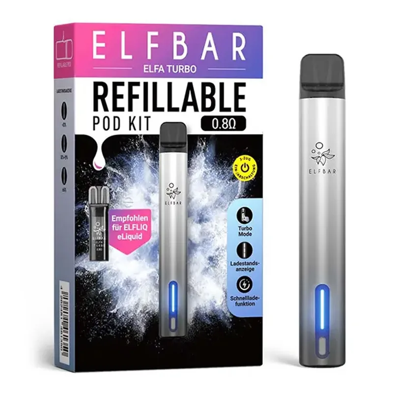Elfbar ELFA Turbo Kit - Aurora Black – Produktabbildung