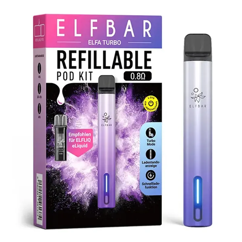 Elfbar ELFA Turbo Kit - Aurora Purple – Produktabbildung