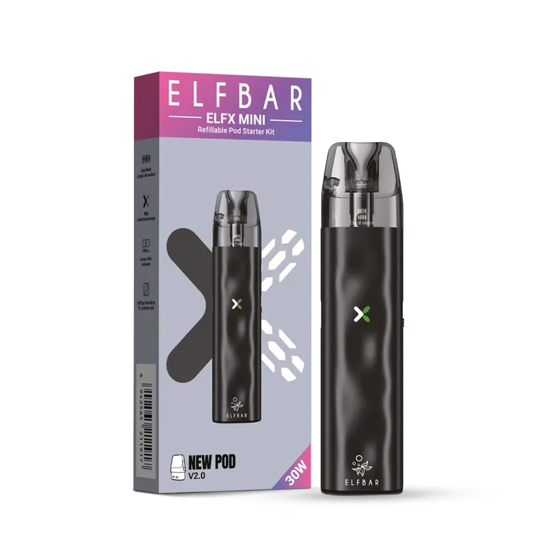 Elfbar ELFX Mini Refillable Kit - Black – Produktabbildung