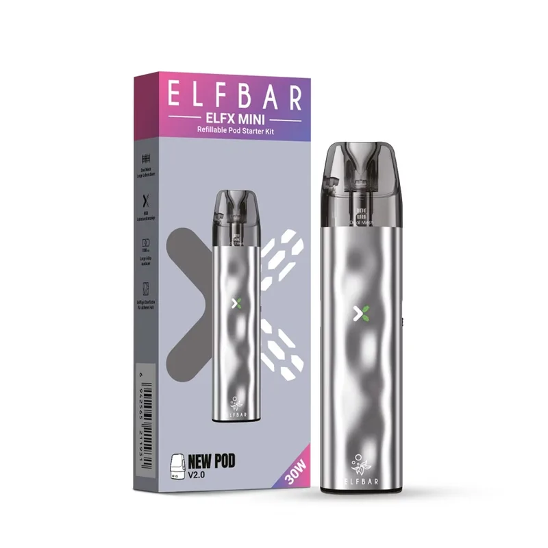 Elfbar ELFX Mini Refillable Kit - Silver – Produktabbildung