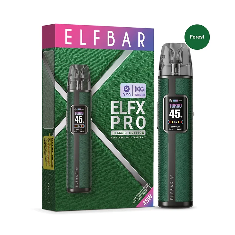 Elfbar ELFX PRO Refillable Kit - Forest – Produktabbildung