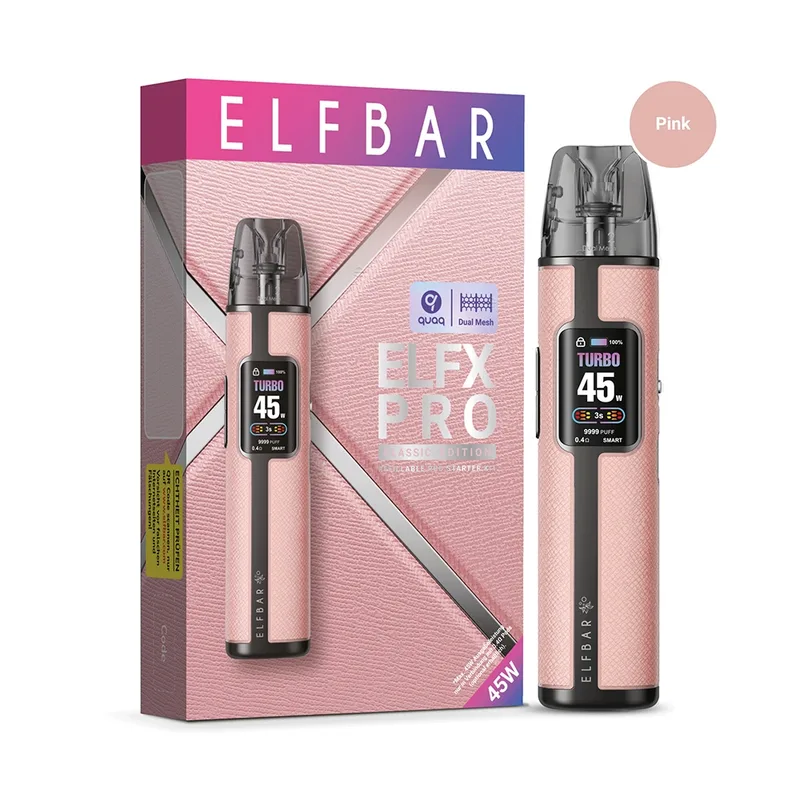 Elfbar ELFX PRO Refillable Kit - Pink – Produktabbildung