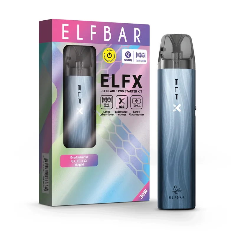 Elfbar ELFX Refillable Kit - Dark Sea – Produktabbildung