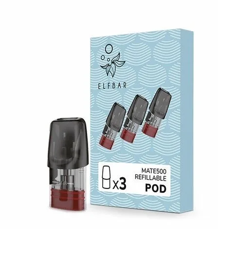 Elfbar Mate500 POD Refillable (3stk) – Produktabbildung