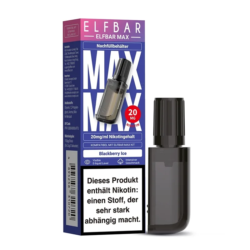 Elfbar Max Pod - Blackberry Ice – Produktabbildung