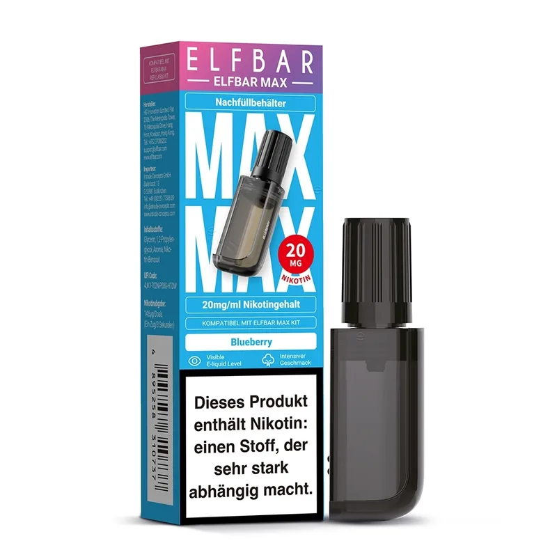 Elfbar Max Pod - Blueberry – Produktabbildung