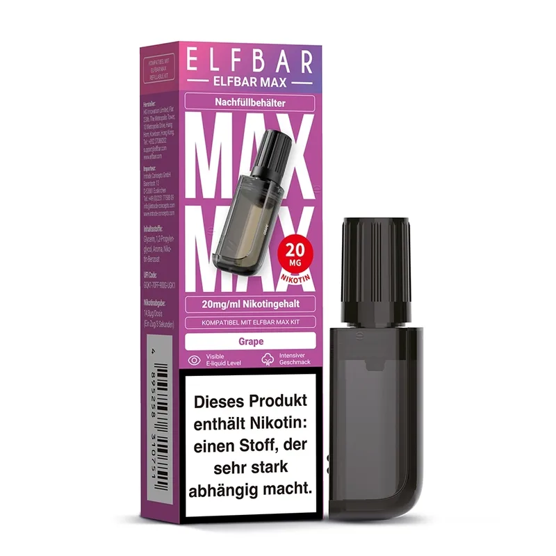 Elfbar Max Pod - Grape – Produktabbildung