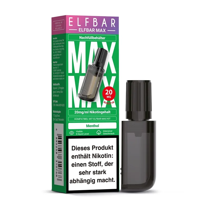 Elfbar Max Pod - Menthol – Produktabbildung