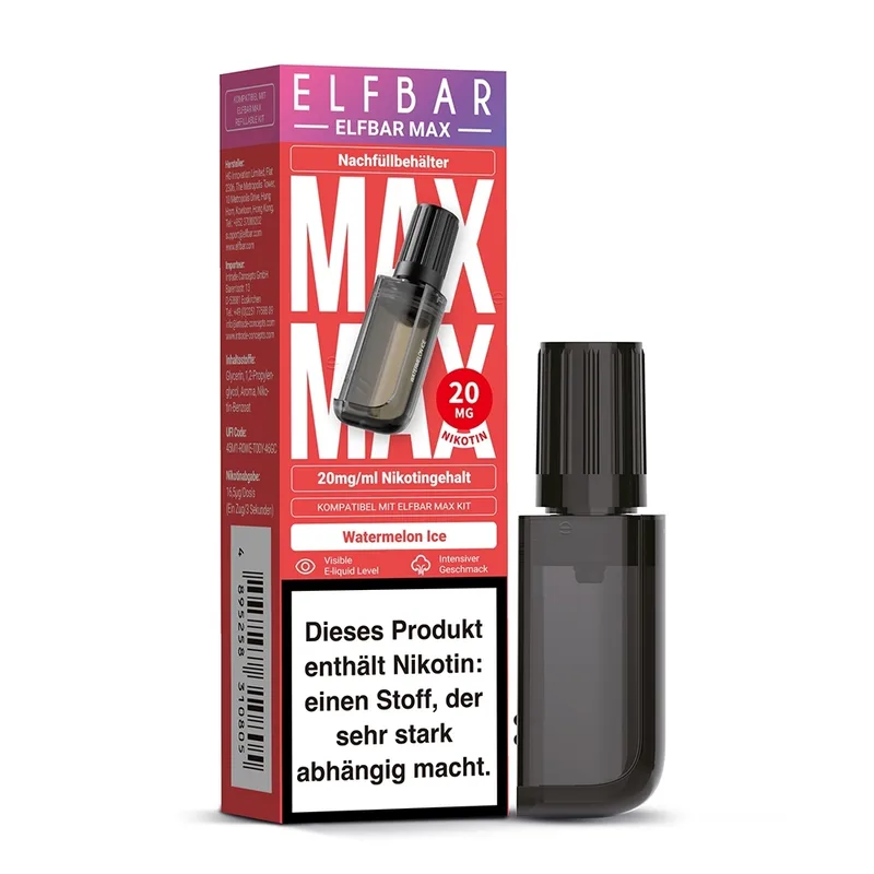 Elfbar Max Pod - Watermelon Ice – Produktabbildung