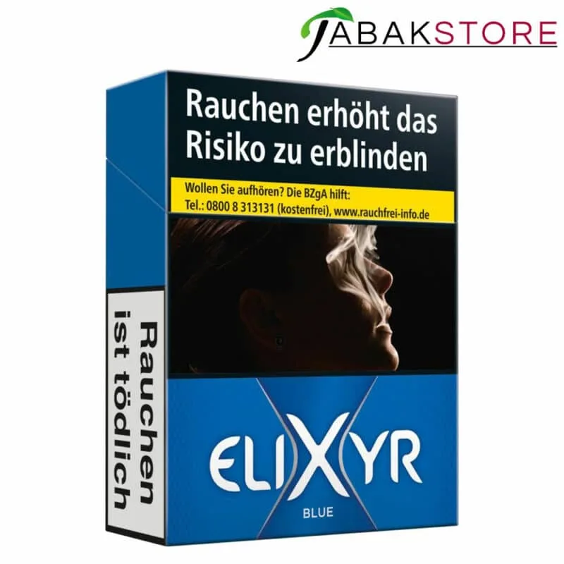 ELIXYR Blau XL Box (8x25) – Produktabbildung