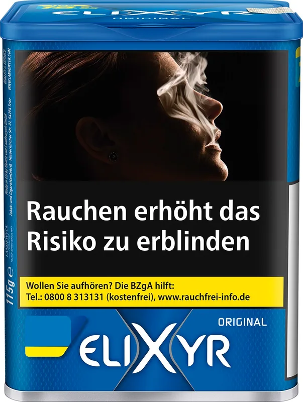 ELIXYR Blue Tobacco – Produktabbildung