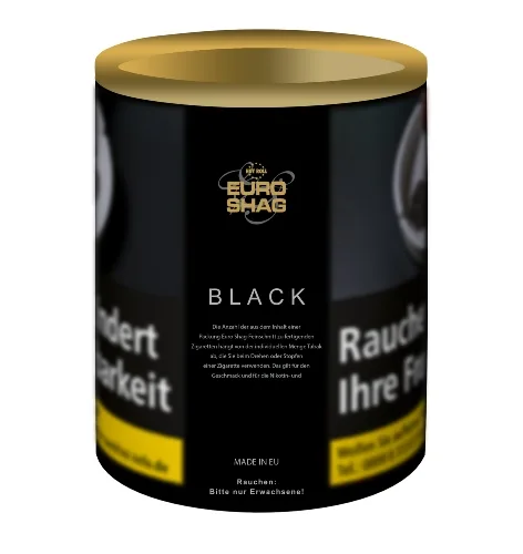 EURO SHAG Black (10) (Zware) – Produktabbildung
