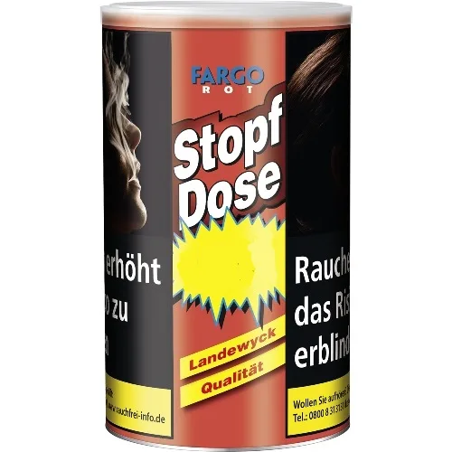 FARGO Stopf-Dose Rot XXL – Produktabbildung