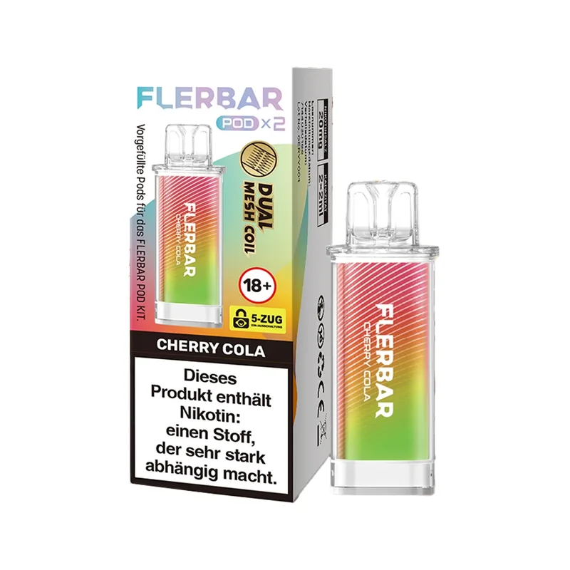Flerbar POD (2stk) - Cherry Cola 20mg – Produktabbildung