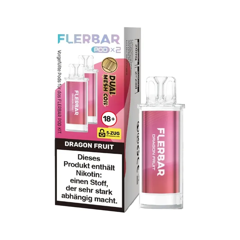 Flerbar POD (2stk) - Dragon Fruit 20mg – Produktabbildung