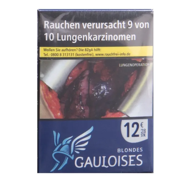 GAULOISES Blondes Blau (8x28) – Produktabbildung