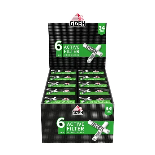 GIZEH Black Active Filter 6mm 10x34 – Produktabbildung